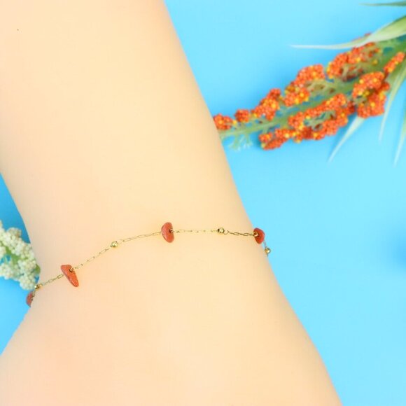 Elegant Handmade Anklet – Perfect for Women & Girls | Ideal Gift Option, DYC1724 - Picture 5 of 9